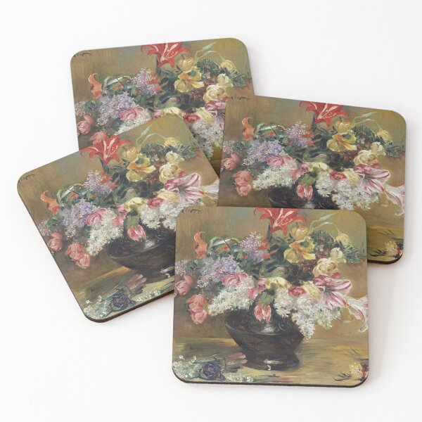 Item preview, Lovis Corinth - Amaryllis, Lilac And Tulips designed and sold by vakashop.