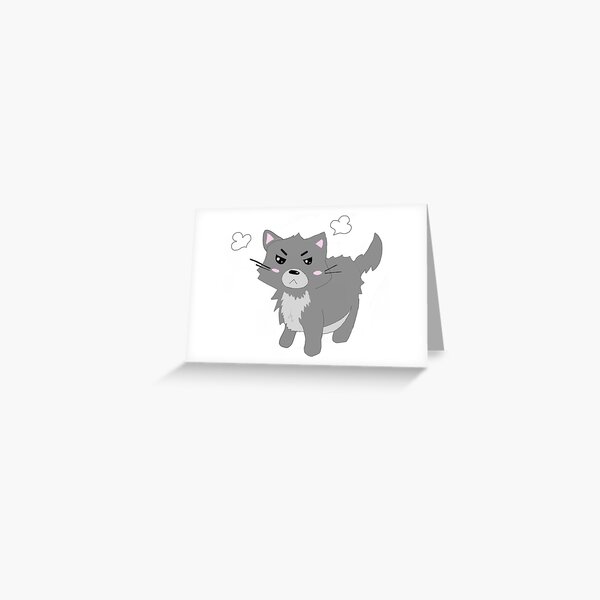 Grumpy Cat Greeting Card