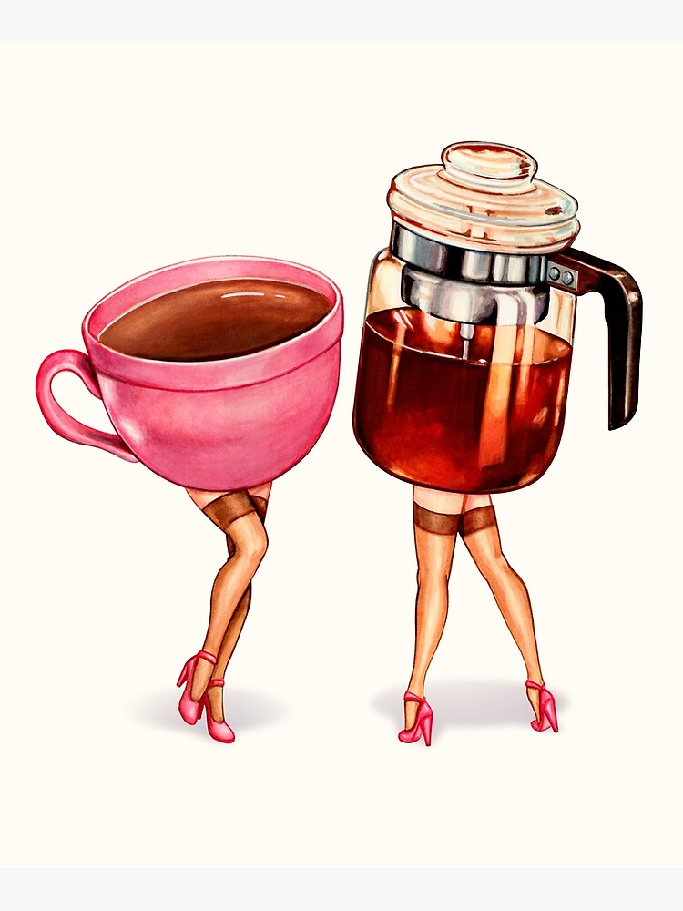 Coffee Girl Pin-Ups by KellyGilleran