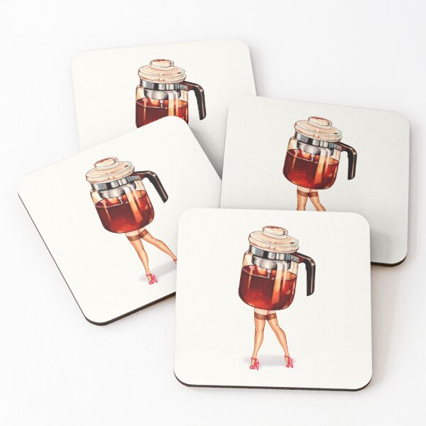 Item preview, Coffee Pot Pin-Up designed and sold by Kelly  Gilleran.