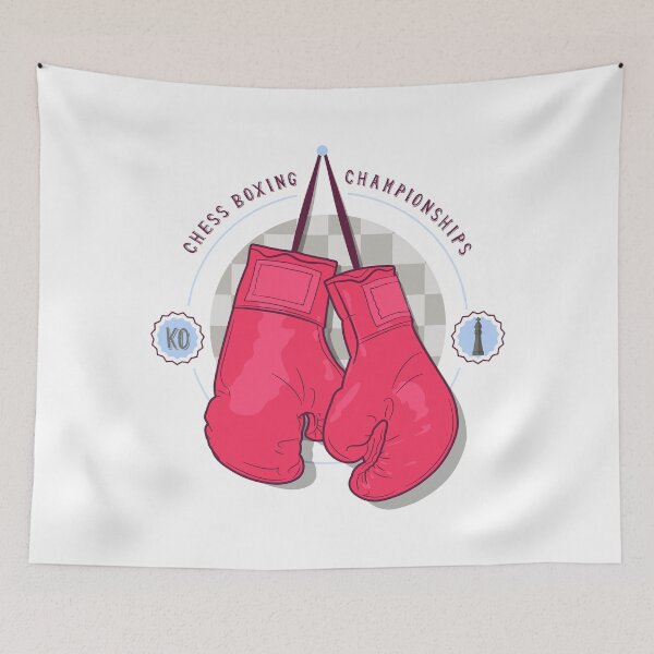 Item preview, Chess boxing boxing gloves. designed and sold by emphatic.