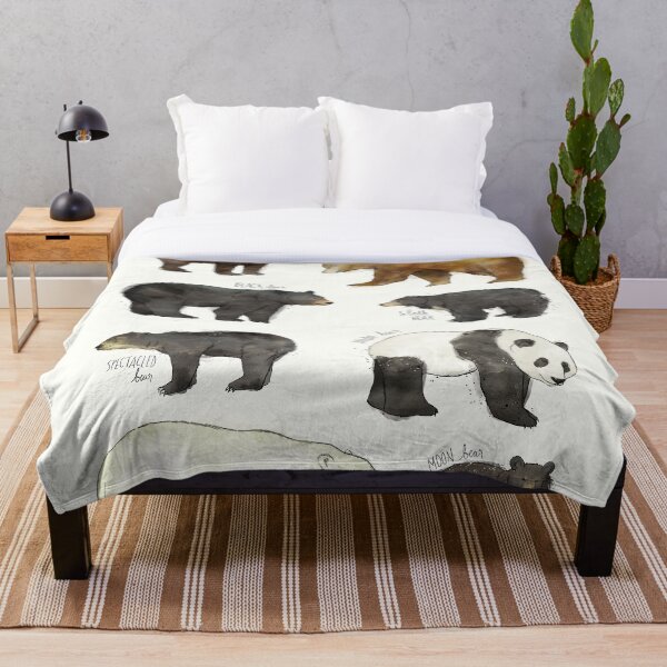 Bears Throw Blanket