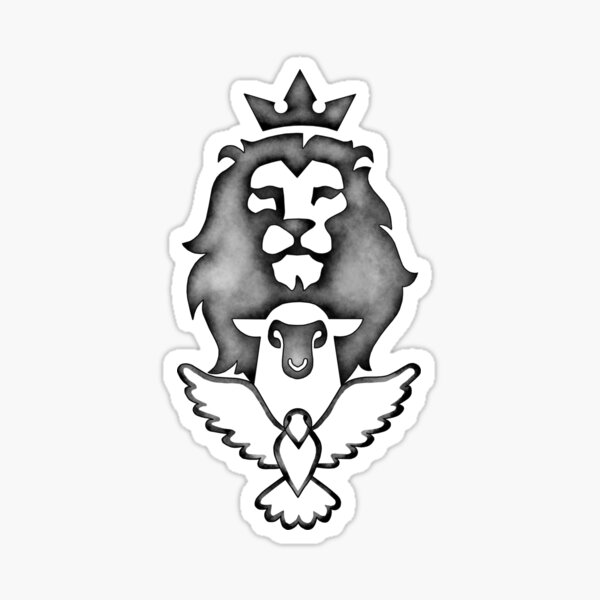 Free Free 218 Lion And Lamb Svg SVG PNG EPS DXF File