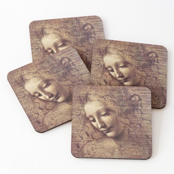 Item preview, Head of a Woman by Leonardo da Vinci designed and sold by vakashop.