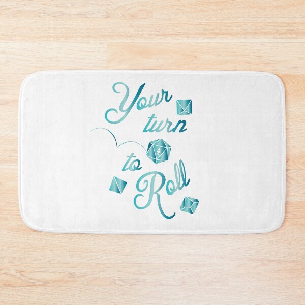 Item preview, Your Turn to Roll (blue) designed and sold by faefantasy.