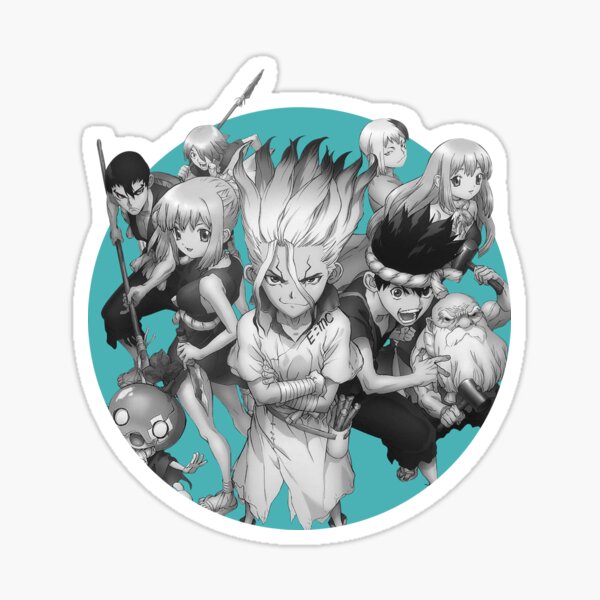 Dr Stone Sticker