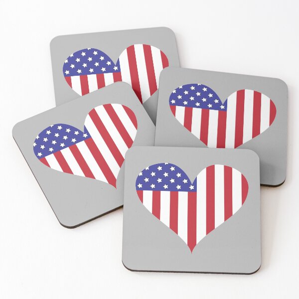 Item preview, American Heart Flag  designed and sold by CM-PD.