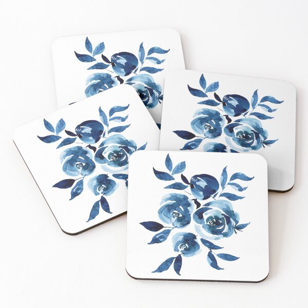 Item preview, Blue roses designed and sold by OtterFactory.