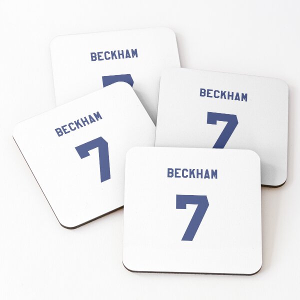 Item preview, Beckham Number 7 Shirt designed and sold by FootballArcade.
