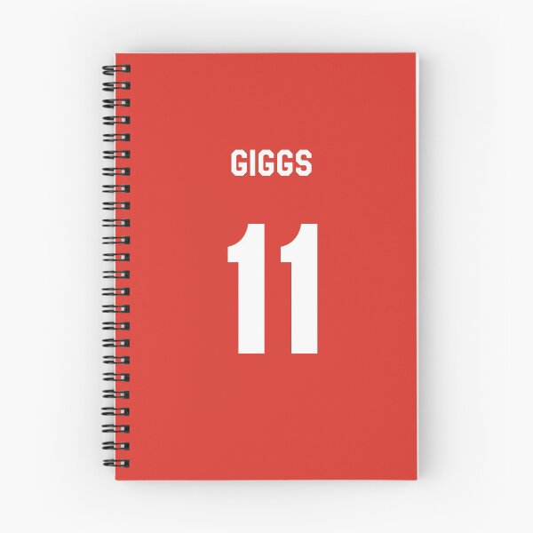 Item preview, Giggs Number 11 Shirt designed and sold by FootballArcade.