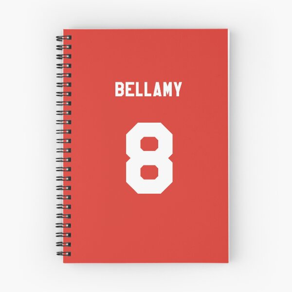 Item preview, Bellamy Number 8 Shirt designed and sold by FootballArcade.