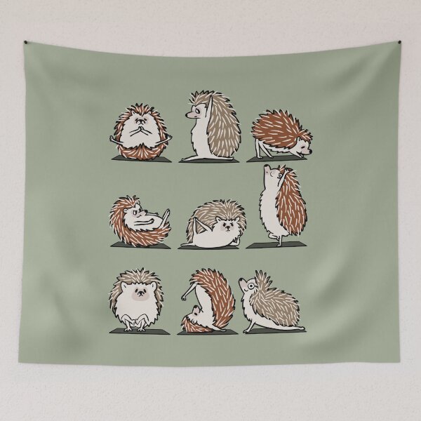 Item preview,  Hedgehog Yoga designed and sold by Huebucket.