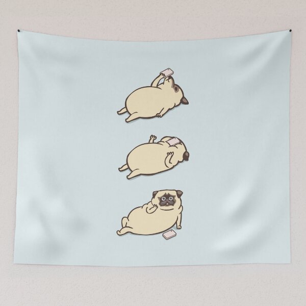 Item preview,  Phone Drop Pug designed and sold by Huebucket.