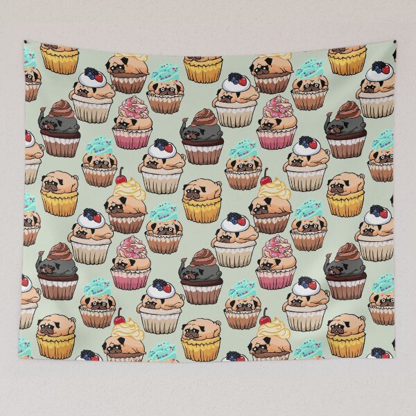 Item preview,  Cupcake Pugs designed and sold by Huebucket.