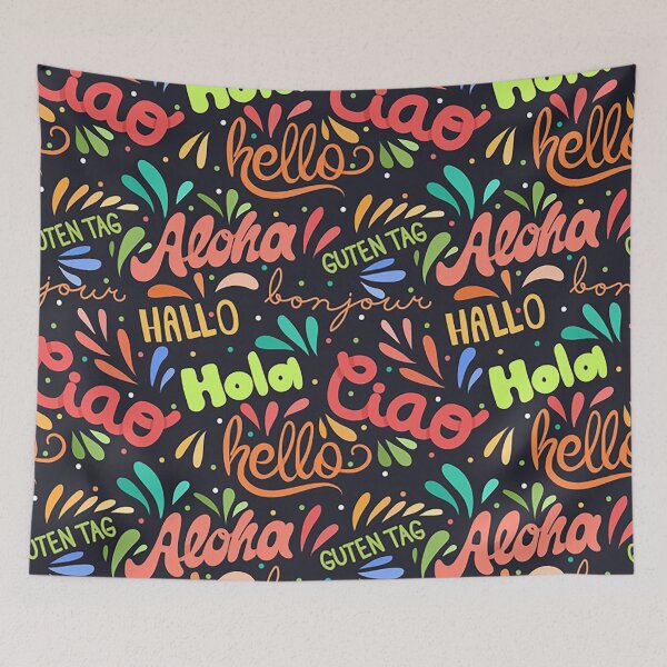 Item preview, Bonjour Monde designed and sold by OtterFactory.