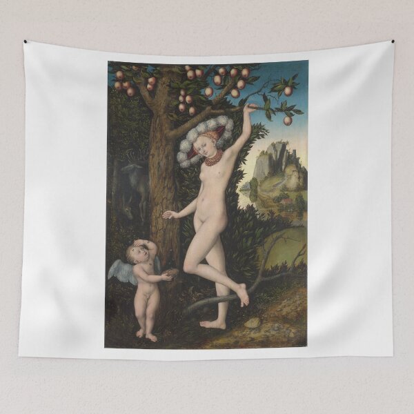 Item preview, Lucas Cranach the Elder - Cupid complaining to Venus designed and sold by vakashop.