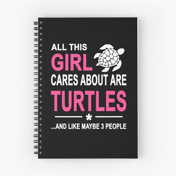 Item preview, ALL THIS GIRL CARES ABOUT ARE TURTLES AND LIKE MAYBE 3 PEOPLE designed and sold by badassarts.