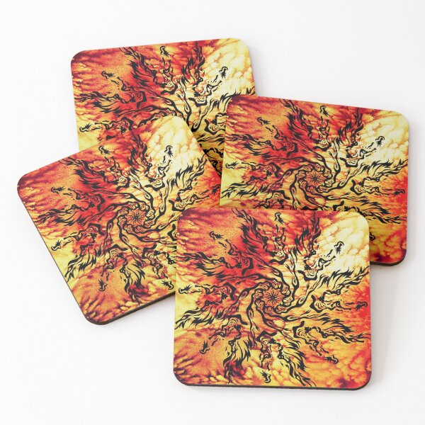 Item preview, Spiralling Stripes on Fire designed and sold by LauraGarabedian.