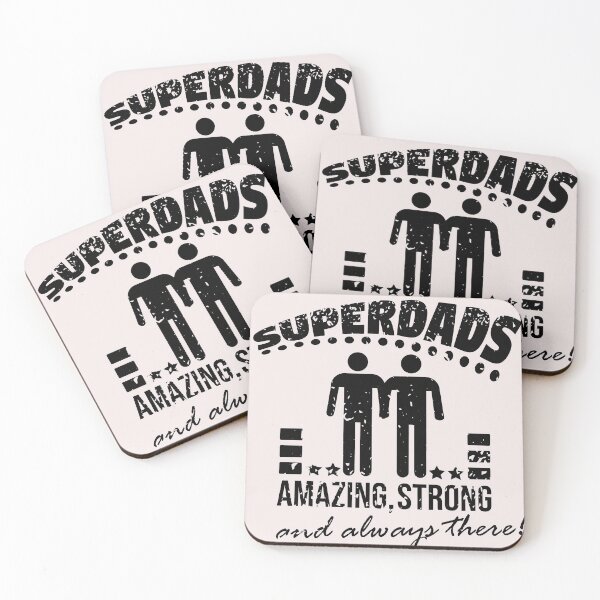 Item preview, Superdads! for two gay dads designed and sold by Cutebutfunny.