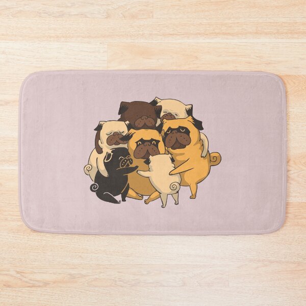 Item preview, Pugs Group Hug designed and sold by Huebucket.