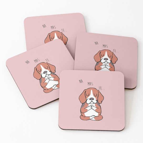 Item preview, NAMASTE Beagle designed and sold by Huebucket.