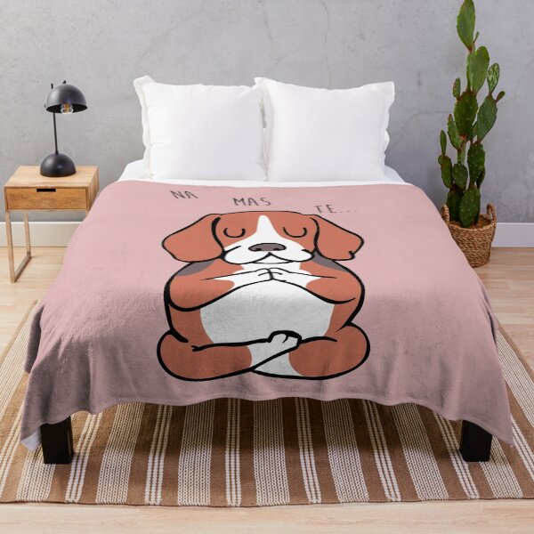 Item preview, NAMASTE Beagle designed and sold by Huebucket.