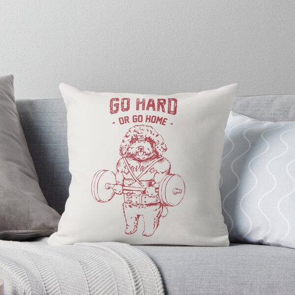 Item preview,  Go Hard or Go Home Poodle designed and sold by Huebucket.