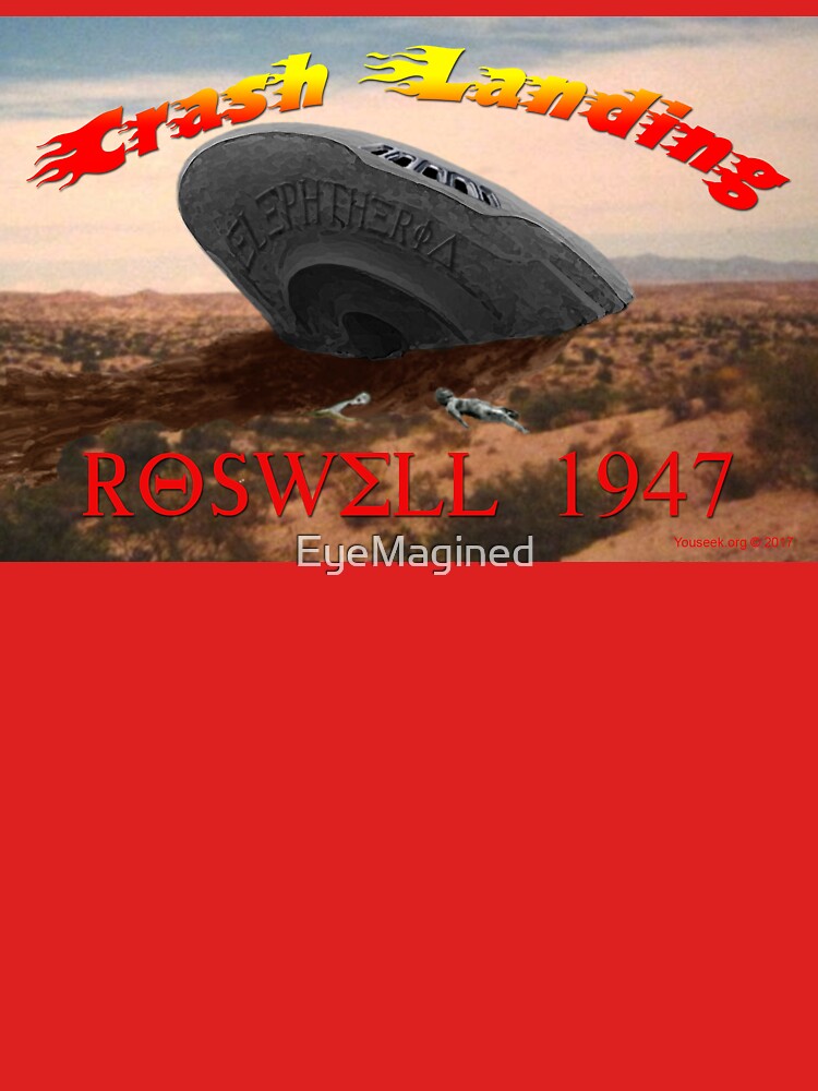 Roswell Crash Landing by EyeMagined