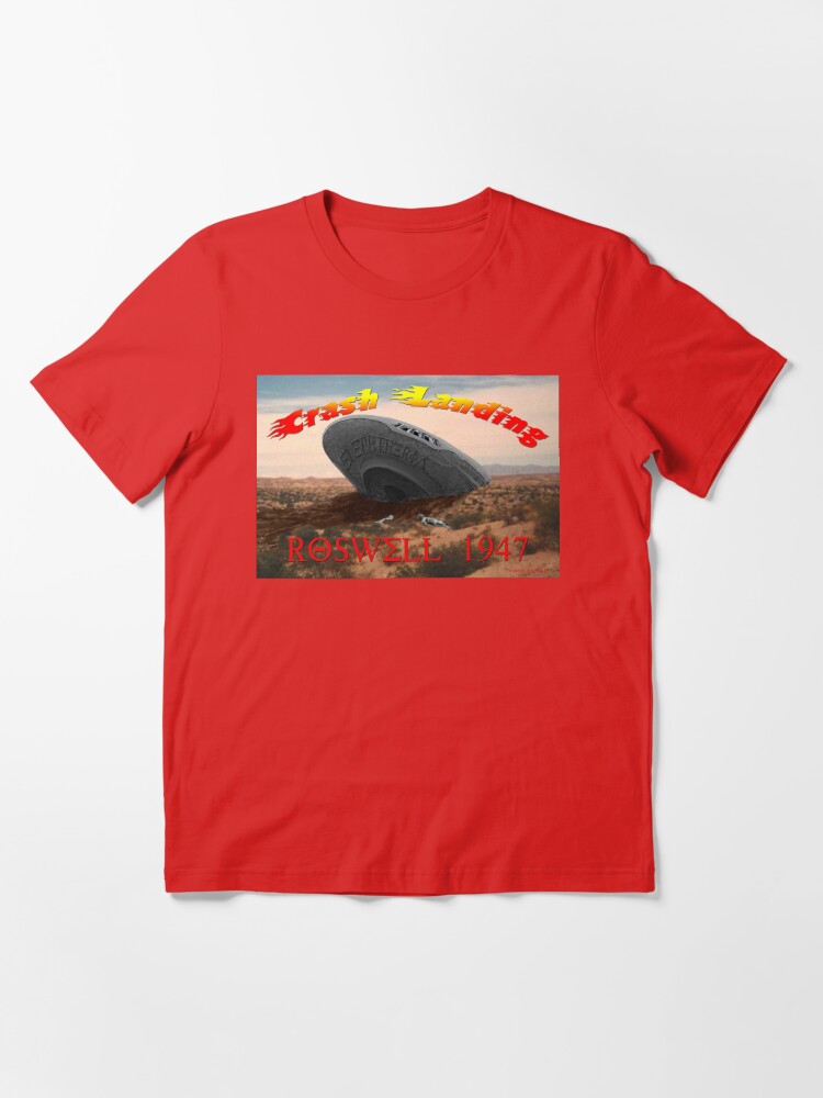 Alternate view of Roswell Crash Landing Essential T-Shirt