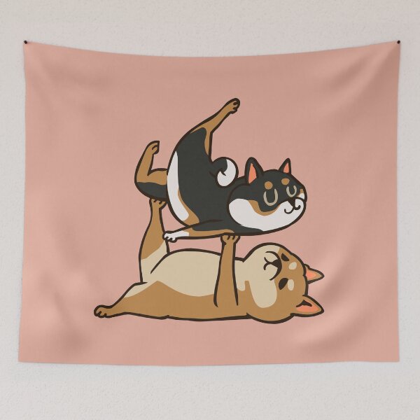 Item preview,  Acroyoga Shiba Inu designed and sold by Huebucket.