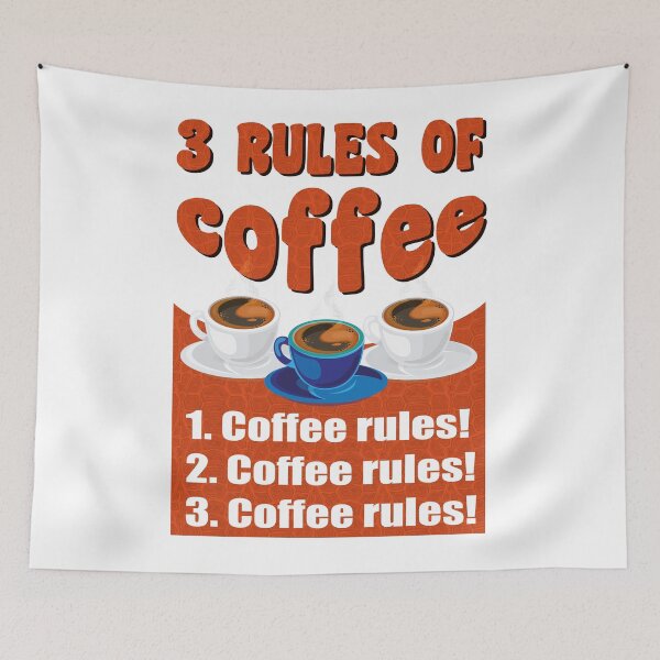 Item preview, Coffee rules designed and sold by Dave Crokaert.
