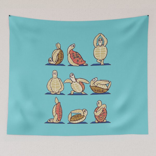 Item preview, Green Sea Turtle Yoga designed and sold by Huebucket.