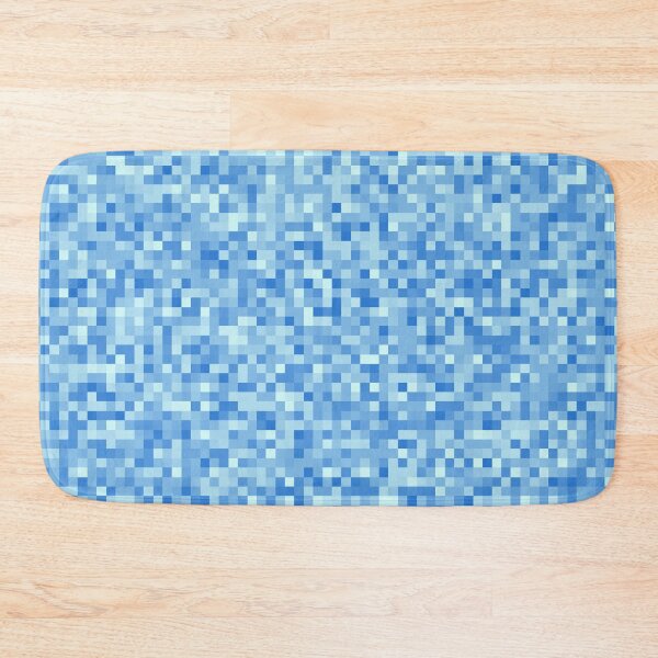 Item preview, Blue Pixelated Pattern designed and sold by BiscuitSnack.
