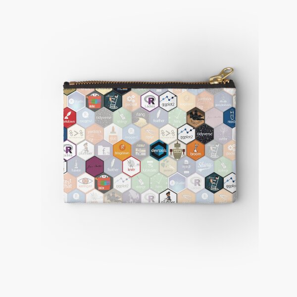 Item preview, R hex fabric (small hexes) designed and sold by ameliamn.