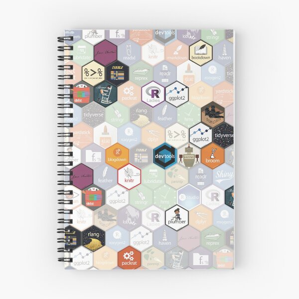 Aperçu de l'œuvre Tissu hexagonal R (petits hexagones) créée et vendue par ameliamn.
