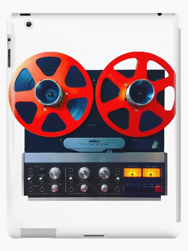 Vintage reel to reel tape recorder | iPad Case & Skin