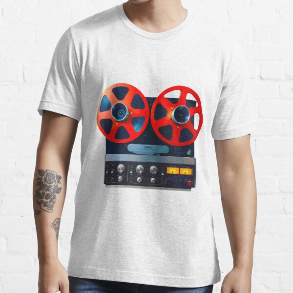 Vintage Reel To Reel Tape Recorder - Redbubble Tape Recorder Classic T-shirt