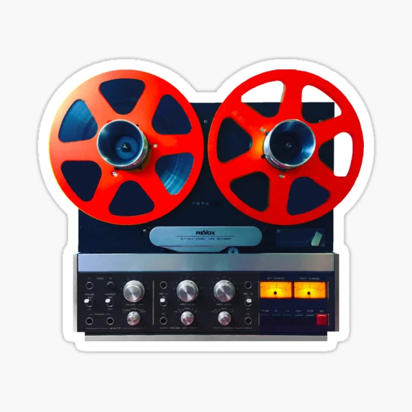 Vintage reel to reel tape recorder Poster for Sale by masterchef-fr