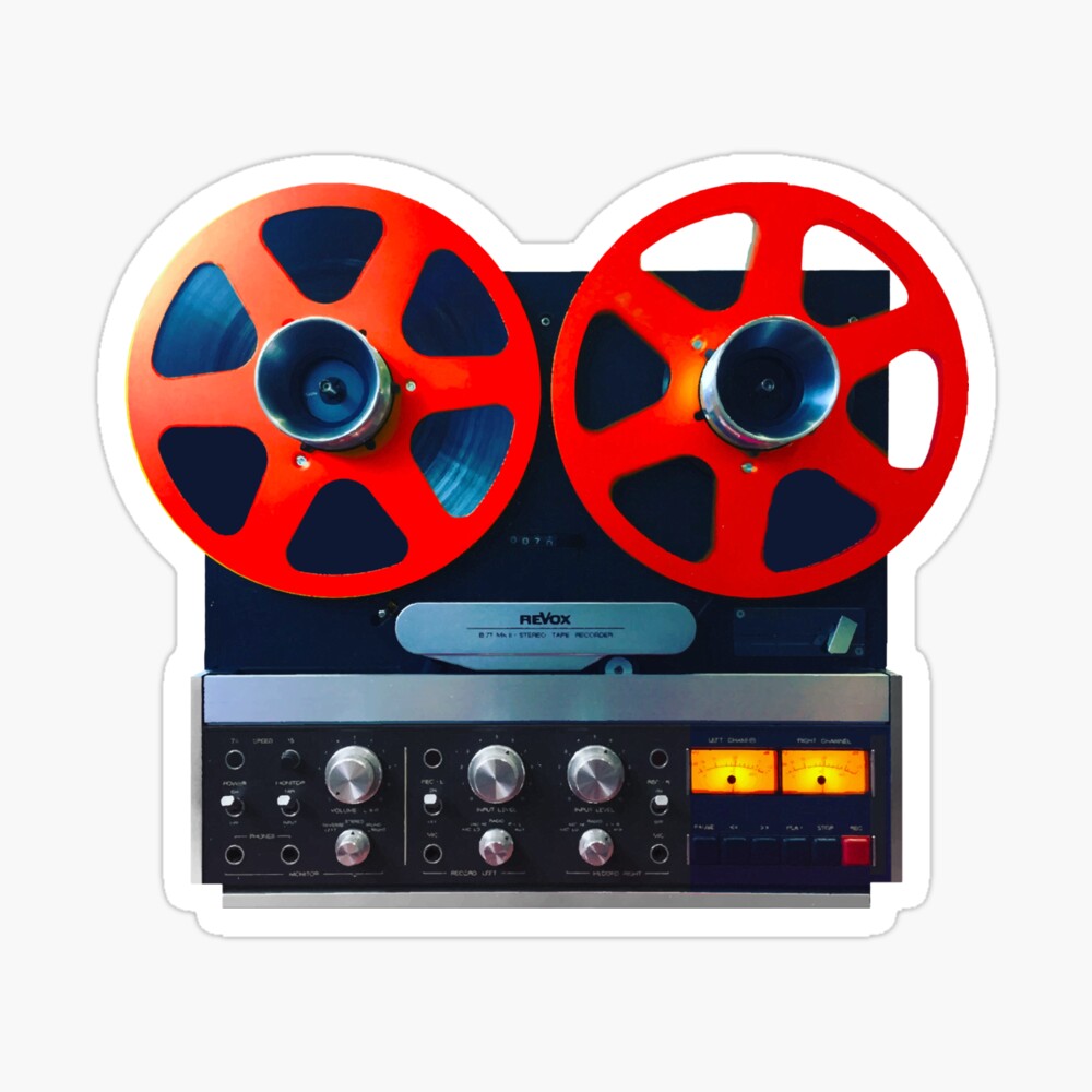Vintage reel to reel tape recorder Poster for Sale by masterchef