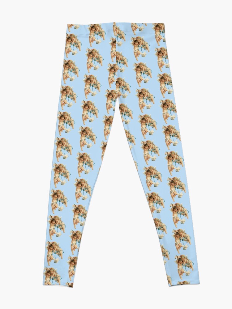 Alternate view of CHERUBS AND DOVES Leggings
