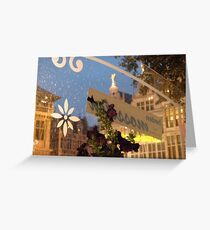 Antwerp gastronomy Greeting Card
