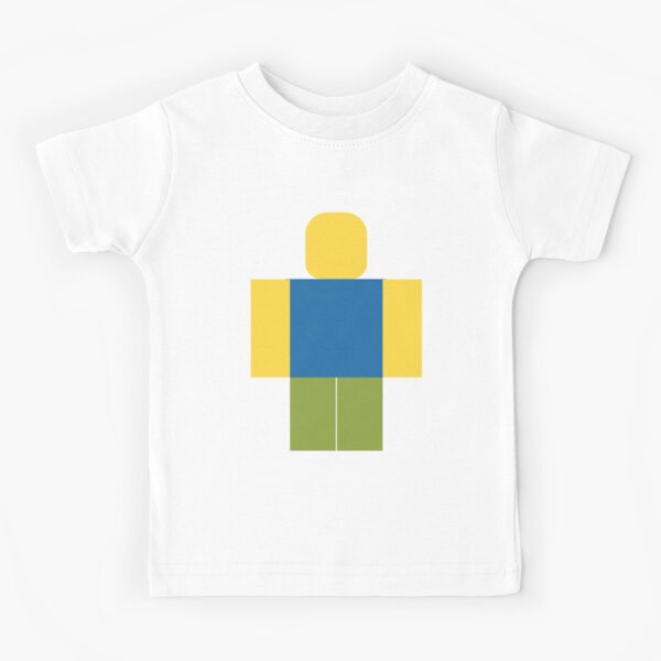 Roblox Minimal Noob T Pose Kids T Shirt By Jenr8d Designs Redbubble - roblox flag t shirt