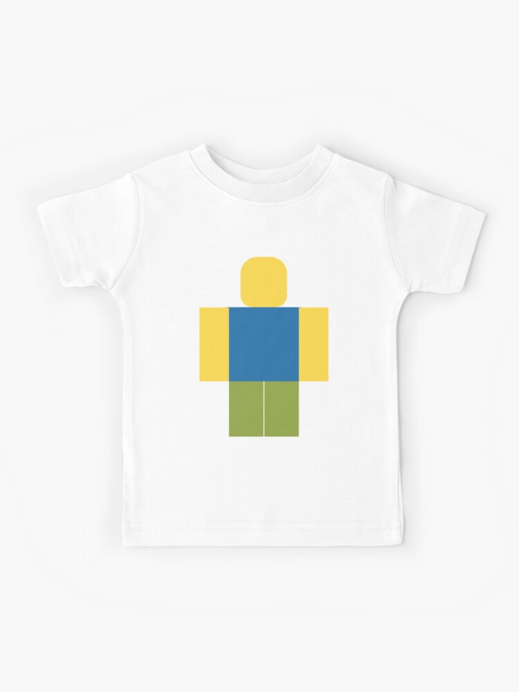 Roblox Minimal Noob Kids T Shirt By Jenr8d Designs Redbubble