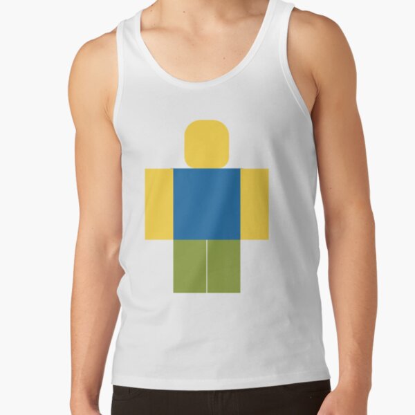 Roblox Noob Tank Tops Redbubble - yellow tank top roblox