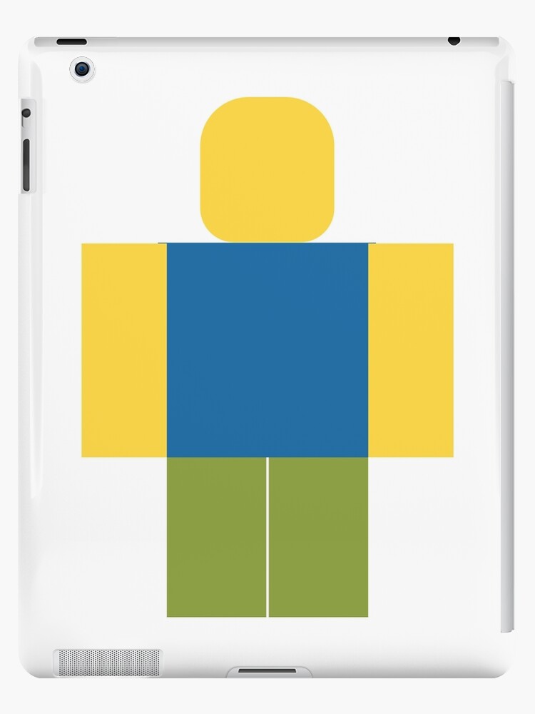 Roblox Minimal Noob Ipad Case Skin By Jenr8d Designs Redbubble - how to dress like a noob in roblox on ipad