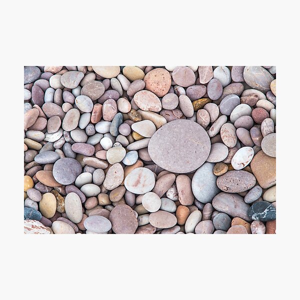 Pebbles Photographic Print