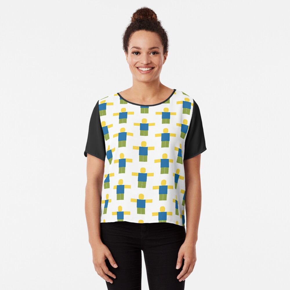 Roblox Minimal Noob T Pose T Shirt By Jenr8d Designs Redbubble - plad top roblox