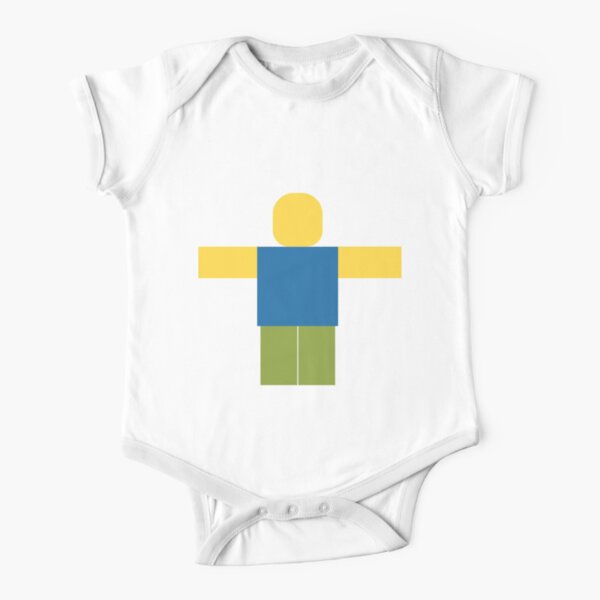 Roblox Star Short Sleeve Baby One Piece Redbubble - t pose kit roblox