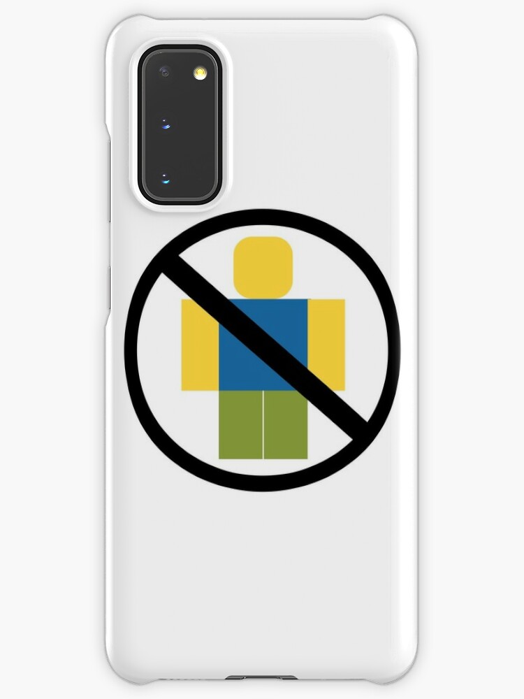 Roblox Keep Out Noobs Case Skin For Samsung Galaxy By Jenr8d Designs Redbubble - roblox noob device cases redbubble