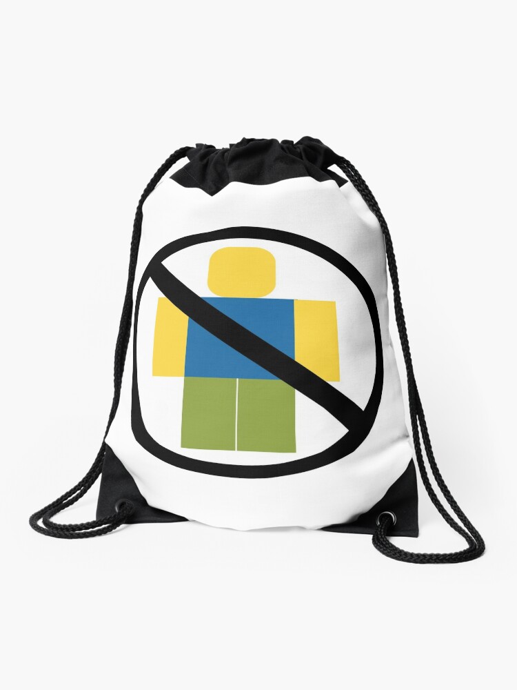 Roblox Keep Out Noobs Drawstring Bag By Jenr8d Designs Redbubble - roblox keep out noobs water bottle by jenr8d designs